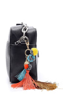 Women's Accessory Detailed Crossbody Bag | Derimod Women's Accessory Detailed Crossbody Bag | Derimod