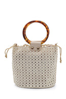 Women's Straw Handbag | Derimod Women's Straw Handbag | Derimod