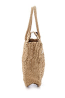 Women's Straw Shoulder Bag | Derimod Women's Straw Shoulder Bag | Derimod