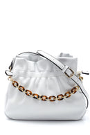 Women's Chain Detailed Shoulder Bag | Derimod Women's Chain Detailed Shoulder Bag | Derimod