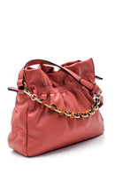 Women's Chain Detailed Shoulder Bag | Derimod Women's Chain Detailed Shoulder Bag | Derimod