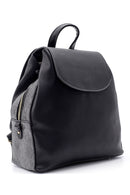 Women's Snakeskin Detailed Backpack | Derimod Women's Snakeskin Detailed Backpack | Derimod