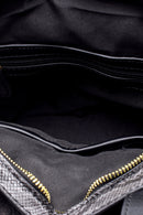 Women's Snakeskin Detailed Backpack | Derimod Women's Snakeskin Detailed Backpack | Derimod
