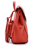 Women's Covered Backpack | Derimod Women's Covered Backpack | Derimod