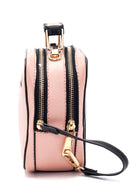Women's Pink Synthetic Leather Shoulder Bag | Derimod Women's Pink Synthetic Leather Shoulder Bag | Derimod