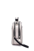 Women's Gray Synthetic Leather Shoulder Bag | Derimod Women's Gray Synthetic Leather Shoulder Bag | Derimod