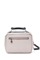 Women's Gray Synthetic Leather Shoulder Bag | Derimod Women's Gray Synthetic Leather Shoulder Bag | Derimod