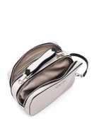 Women's Gray Synthetic Leather Shoulder Bag | Derimod Women's Gray Synthetic Leather Shoulder Bag | Derimod