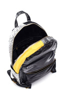 Women's Black Synthetic Leather Backpack | Derimod Women's Black Synthetic Leather Backpack | Derimod