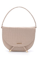 Women's Crocodile Pattern Shoulder Bag | Derimod Women's Crocodile Pattern Shoulder Bag | Derimod