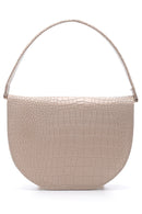 Women's Crocodile Pattern Shoulder Bag | Derimod Women's Crocodile Pattern Shoulder Bag | Derimod