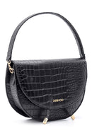 Women's Crocodile Pattern Shoulder Bag | Derimod Women's Crocodile Pattern Shoulder Bag | Derimod