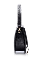 Women's Crocodile Pattern Shoulder Bag | Derimod Women's Crocodile Pattern Shoulder Bag | Derimod
