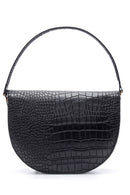 Women's Crocodile Pattern Shoulder Bag | Derimod Women's Crocodile Pattern Shoulder Bag | Derimod