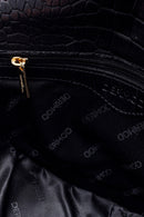 Women's Crocodile Pattern Shoulder Bag | Derimod Women's Crocodile Pattern Shoulder Bag | Derimod