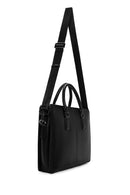 Men's Black Long Strap Briefcase | Derimod Men's Black Long Strap Briefcase | Derimod