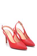 Women's Leather Stiletto | Derimod Women's Leather Stiletto | Derimod