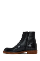 Men's Leather Zippered Boots | Derimod Men's Leather Zippered Boots | Derimod