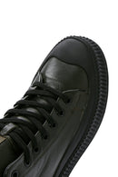 Erkek Haki Deri Bilekli Sneaker | Derimod Erkek Haki Deri Bilekli Sneaker | Derimod