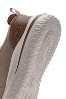 Skechers Erkek Bej Delson 3.0 Sneaker | Derimod Skechers Erkek Bej Delson 3.0 Sneaker | Derimod