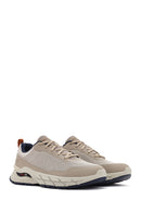 Skechers Men's Beige Arch Fit Baxter Pendroy Lace-up Sneaker | Derimod Skechers Men's Beige Arch Fit Baxter Pendroy Lace-up Sneaker | Derimod
