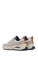 Skechers Men's Beige Arch Fit Baxter Pendroy Lace-up Sneaker | Derimod Skechers Men's Beige Arch Fit Baxter Pendroy Lace-up Sneaker | Derimod