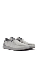 Skechers Erkek Gri Melson-Nela Spor Sneaker | Derimod Skechers Erkek Gri Melson-Nela Spor Sneaker | Derimod