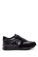 Men's Leather Suede Detailed Sneaker | Derimod Men's Leather Suede Detailed Sneaker | Derimod
