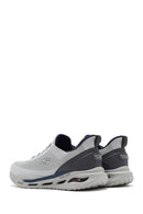 Skechers Erkek Gri Arch Fit Orvan - Kincade Bağcıklı Kalın Tabanlı Sneaker | Derimod Skechers Erkek Gri Arch Fit Orvan - Kincade Bağcıklı Kalın Tabanlı Sneaker | Derimod
