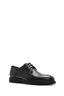 Men's Black Laced Leather Classic Shoes | Derimod Men's Black Laced Leather Classic Shoes | Derimod