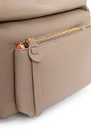 Woman Mink Long-Strap Crossbody Bag | Derimod Woman Mink Long-Strap Crossbody Bag | Derimod