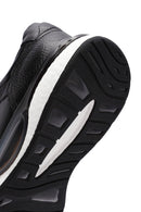 Erkek Siyah Bağcıklı Deri Sneaker | Derimod Erkek Siyah Bağcıklı Deri Sneaker | Derimod