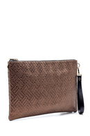 Women's Knitted Detailed Portfolio Bag | Derimod Women's Knitted Detailed Portfolio Bag | Derimod