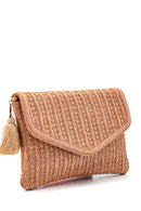 Women's Straw Portfolio Bag | Derimod Women's Straw Portfolio Bag | Derimod