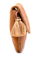 Women's Straw Portfolio Bag | Derimod Women's Straw Portfolio Bag | Derimod
