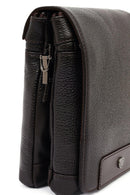 Male Brown Leather Messenger Bag | Derimod Male Brown Leather Messenger Bag | Derimod