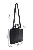 Men's Black Leather Laptop Bag | Derimod Men's Black Leather Laptop Bag | Derimod