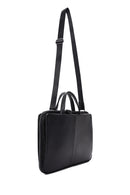 Men's Black Leather Laptop Bag | Derimod Men's Black Leather Laptop Bag | Derimod