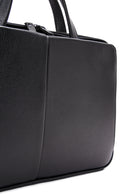 Men's Black Leather Laptop Bag | Derimod Men's Black Leather Laptop Bag | Derimod