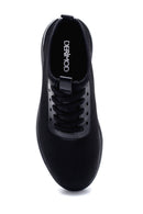Men's Leather Detailed Sneaker | Derimod Men's Leather Detailed Sneaker | Derimod