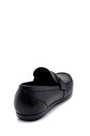 Men's Leather Printed Loafer | Derimod Men's Leather Printed Loafer | Derimod