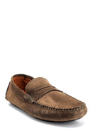 Men's Suede Leather Loafer | Derimod Men's Suede Leather Loafer | Derimod