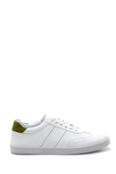 Erkek Süet Detaylı Deri Sneaker | Derimod Erkek Süet Detaylı Deri Sneaker | Derimod
