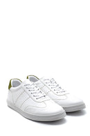 Erkek Süet Detaylı Deri Sneaker | Derimod Erkek Süet Detaylı Deri Sneaker | Derimod