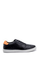 Erkek Süet Detaylı Deri Sneaker | Derimod Erkek Süet Detaylı Deri Sneaker | Derimod