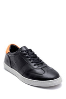 Erkek Süet Detaylı Deri Sneaker | Derimod Erkek Süet Detaylı Deri Sneaker | Derimod