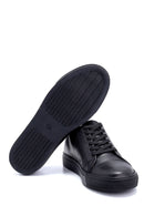 Men's Leather Printed Sneaker | Derimod Men's Leather Printed Sneaker | Derimod