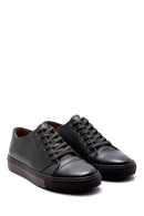 Erkek Deri Baskılı Sneaker | Derimod Erkek Deri Baskılı Sneaker | Derimod