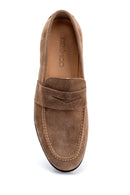 Men's Leather Suede Classic Loafer | Derimod Men's Leather Suede Classic Loafer | Derimod