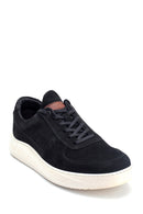 Men's Nubuck Leather Sneaker | Derimod Men's Nubuck Leather Sneaker | Derimod